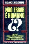 No errar  humano?