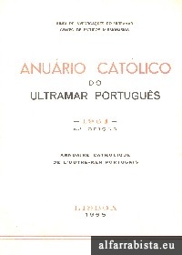 Anu�rio Cat�lico do Ultramar Portugu�s