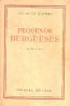 Pequenos Burgueses - Carlos de Oliveira