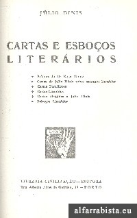Cartas e Esbo�os Liter�rios