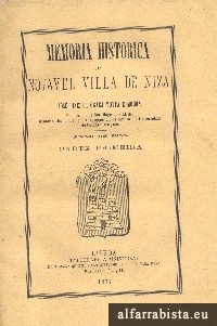 Mem�ria Hist�rica da Not�vel Vila de Niza - 2 VOLUMES