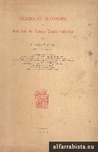 Celebrao Centenria do Marechal de Campo Tomaz Cabreira