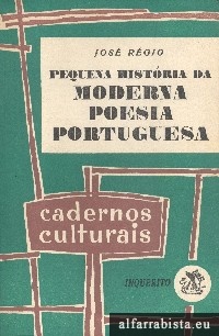 Pequena Histria da Moderna Poesia Portuguesa