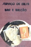 Servio de Mesa, Bar e Balco 