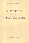 Dizeres das coisas caladas
