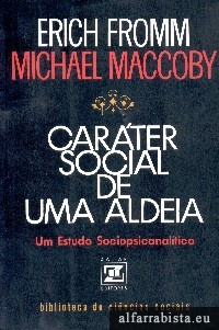 Carcter social de uma aldeia