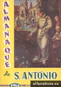 Almanaque de Santo Ant�nio - 1961