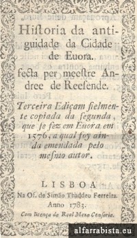 Histria da Antiguidade da Cidade de vora