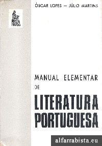 Manual Elementar de Literatura Portuguesa