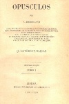 Opsculos - 6 Volumes