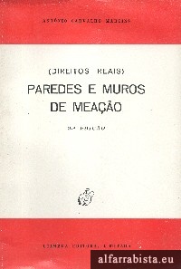 Paredes e muros de meao