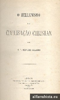 O helenismo e a civilizao crist