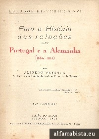 Para a histria das relaes entre Portugal e a Alemanha (1884-1914)