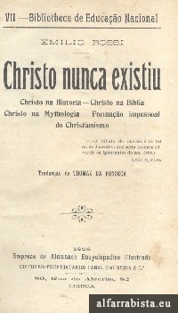 Cristo nunca existiu