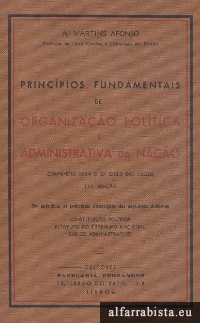 Organizao Poltica e Administrativa da Nao