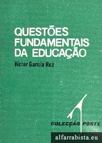 Questes fundamentais da educao