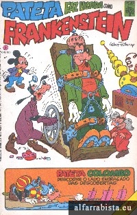 Pateta faz histria como Frankenstein