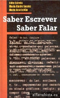 Saber escrever, saber falar