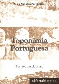 ESTRANGEIROS NA TOPONÍMIA PORTUGUESA”