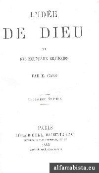 L'Id�e de Dieu et ses nouveaux critiques
