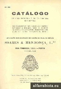 Cat�logo de leil�o efectuado pela Ag�ncia Soares & Mendon�a