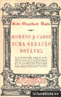 Homens e Casos duma Gera��o Not�vel