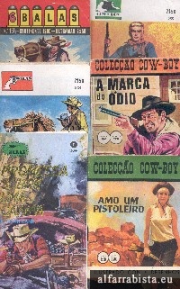 90 Livrinhos de Western / Cowboys