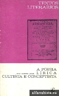 A poesia l�rica, cultista e conceptista