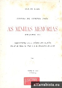 As Minhas Memrias - Vol. III