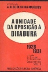 A unidade da oposio  ditadura