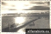 Postal Antigo - Villagarcia de Arosa - Pueste de Sol