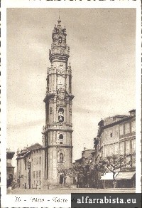 Postal Antigo - Porto - Torre dos Cl�rigos