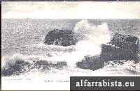 Postal Antigo - Porto - Foz do Douro - Trecho da Beira Mar