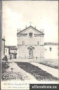 Postal Antigo - Braga - Largo de S. Paulo - Igreja do Colgio