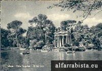 Postal Antigo - Roma - Villa Borghese - Il Laghetto