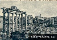 Postal Antigo - Roma - Foro Romano