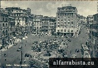 Postal Antigo - Roma - Piazza Barberini