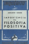 Importncia da filosofia positiva