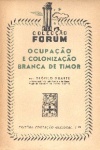 Ocupao e colonizao branca de Timor