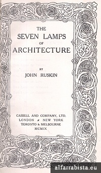 The seven lamps of architecture