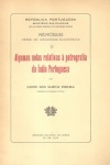 Algumas notas relativas  petrografia da ndia Portuguesa