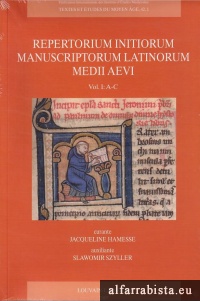 Repertorium initiorum manuscriptorum latinorum medii aevi