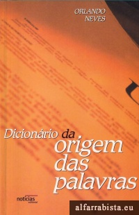 Dicion�rio da origem das palavras