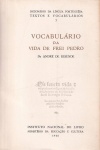 Vocabulrio da Vida de Frei Pedro