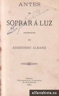 Antes de soprar  luz