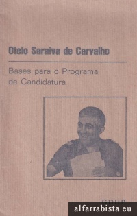 Bases para o programa de Candidatura