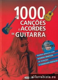 1000 canes e acordes de guitarra