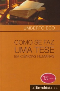 Como se faz uma tese em ci�ncias humanas