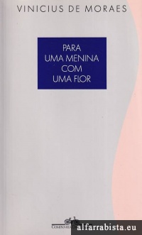 Para uma menina com uma flor