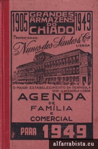 Agenda de Famlia e Comercial - 1949